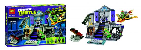 Ninja Turtle Lego Set Toy
