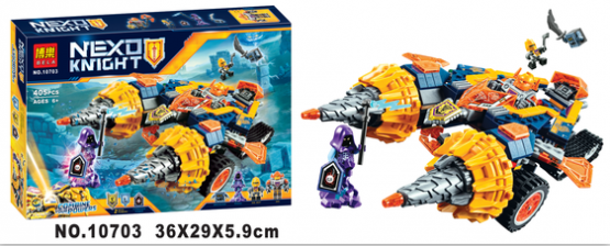 Nexo Knight Lego Set Drill Toy