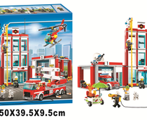 Cities Lego Set Fire Department Toy