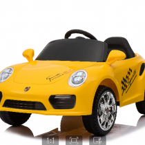 Porsche Car Toy Yellow