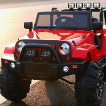 Jeep Car Toy Red & Black